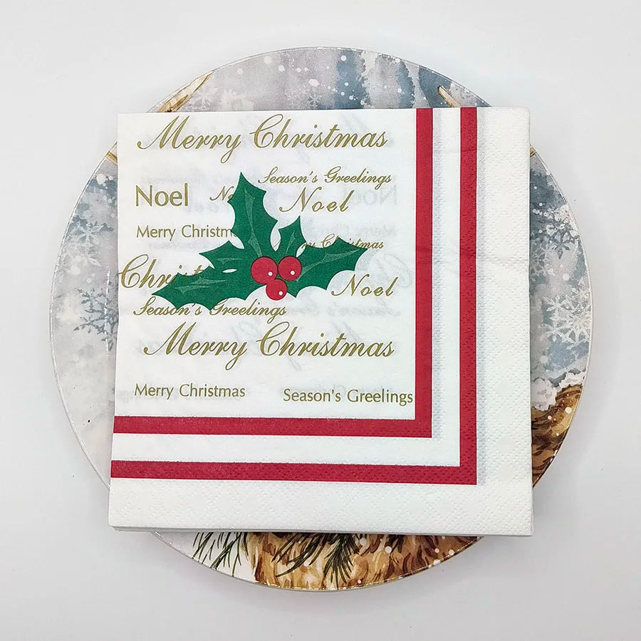 Dekoracyjne Serwetki Papierowe – Edycja Świąteczna i Imprezowa