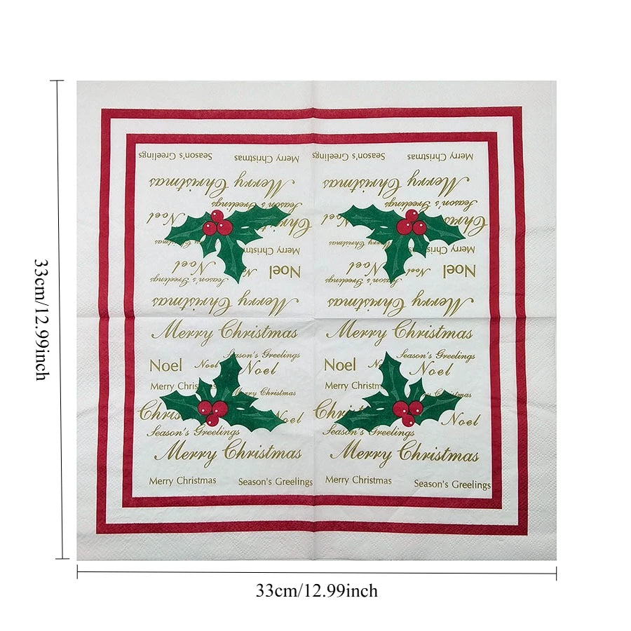 Dekoracyjne Serwetki Papierowe – Edycja Świąteczna i Imprezowa