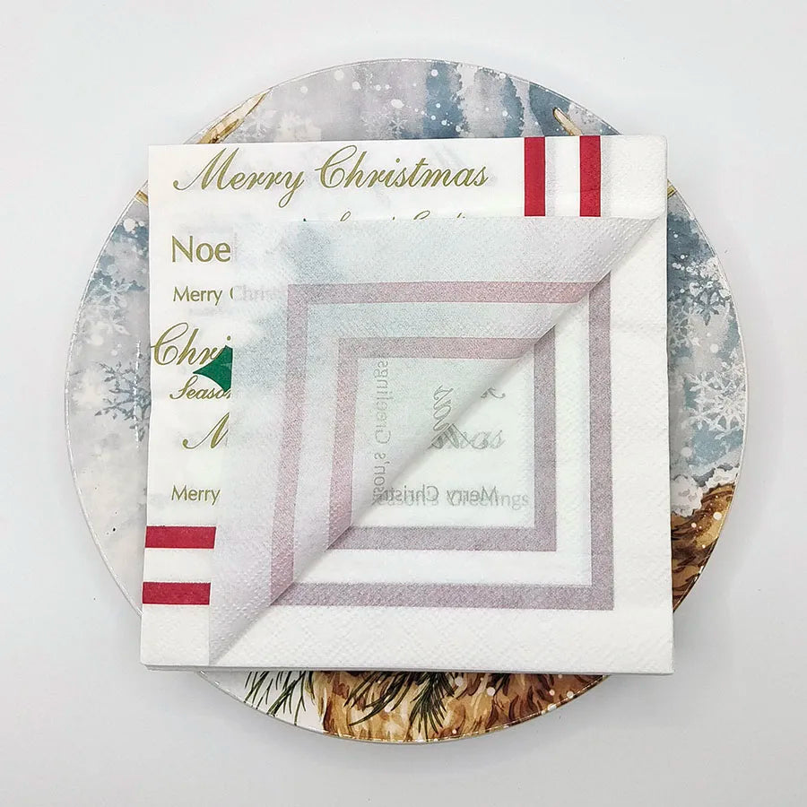 Dekoracyjne Serwetki Papierowe – Edycja Świąteczna i Imprezowa